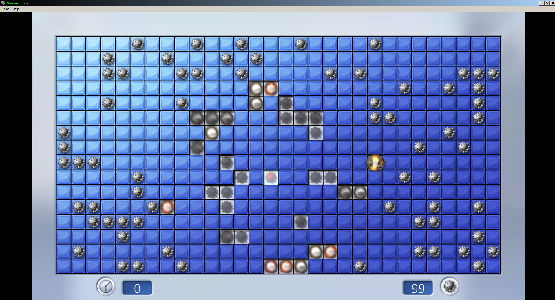 Minesweeper Windows 7 bad luck