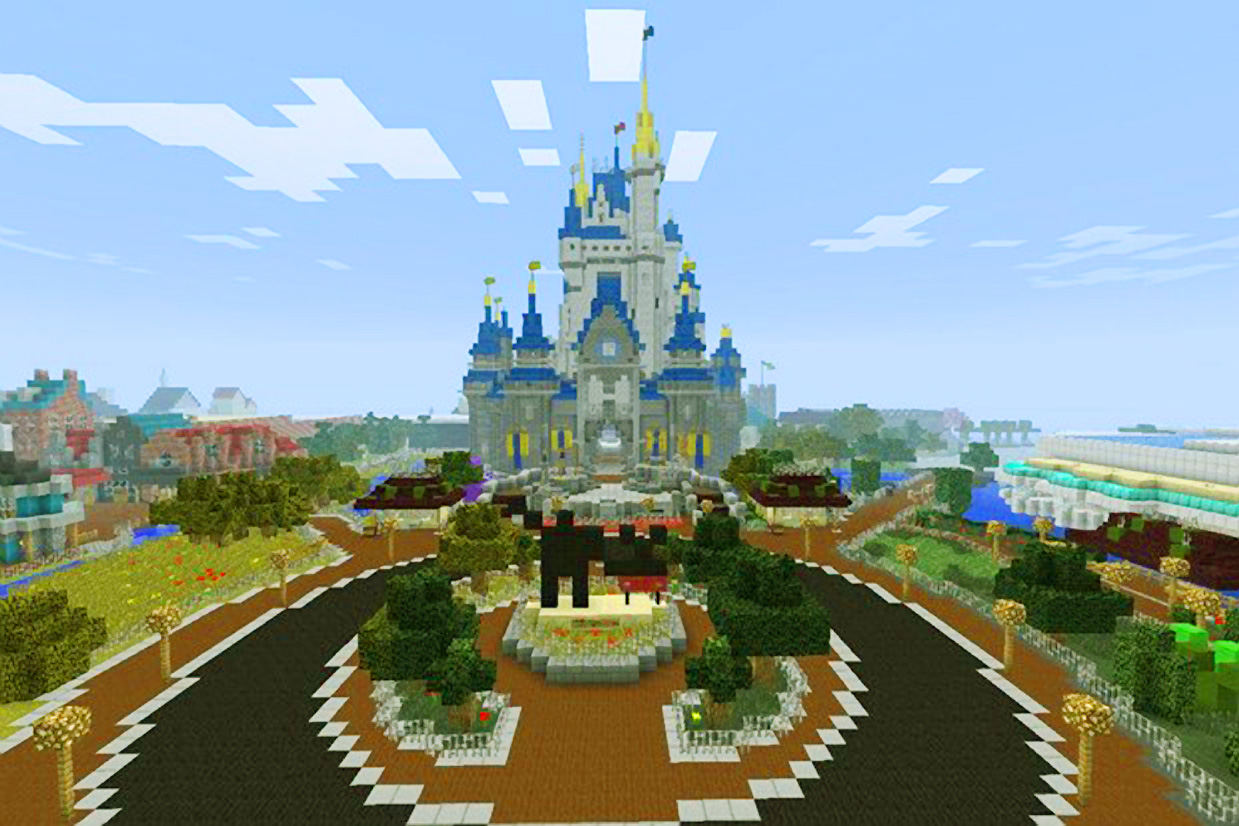 Minecraft Disneyworld