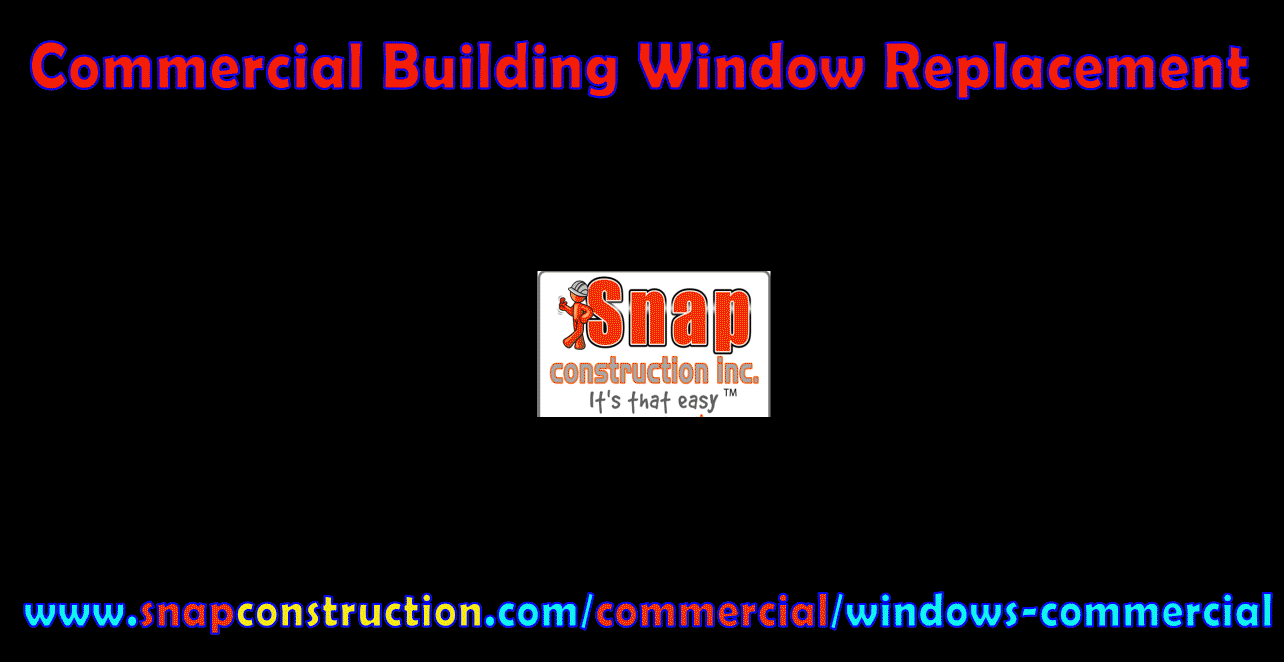 Commercial building window replacement